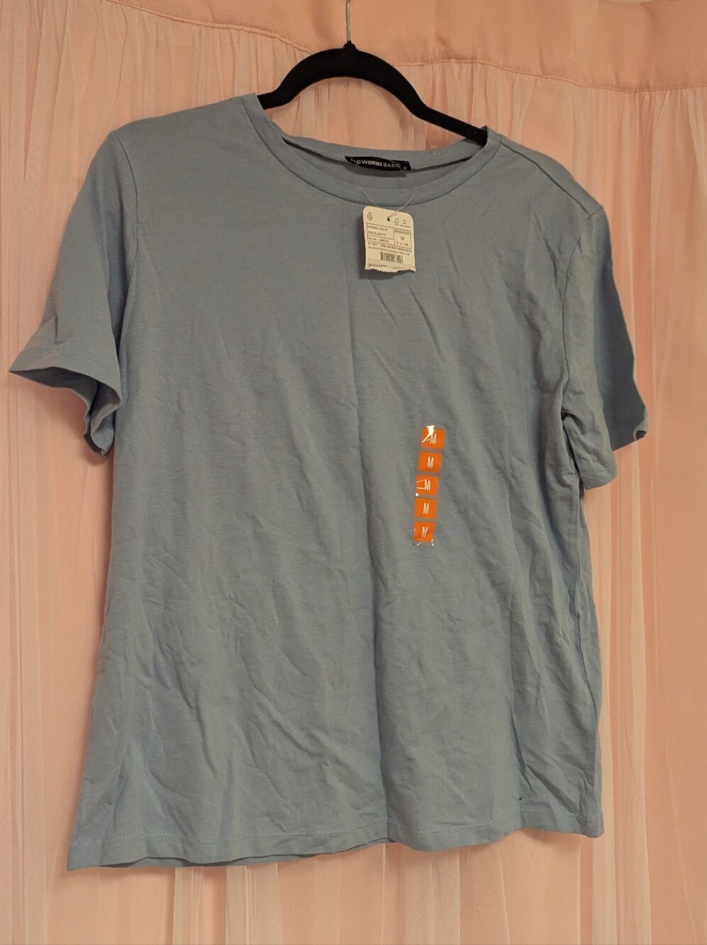 LC Waikiki Basic Light Blue T-shirt